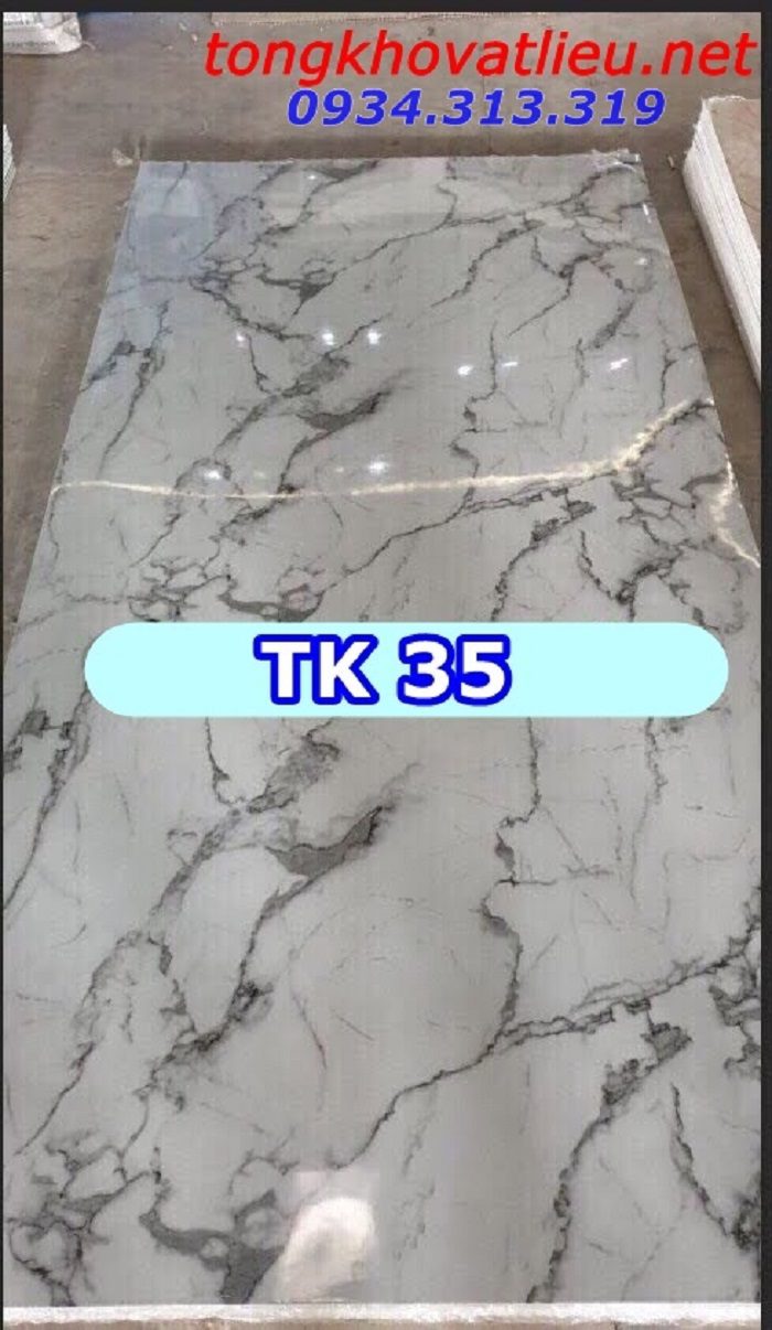 TK35 - Báo giá tấm PVC vân đá | Tấm nhựa giả đá sỉ lẻ rẻ nhất HCM