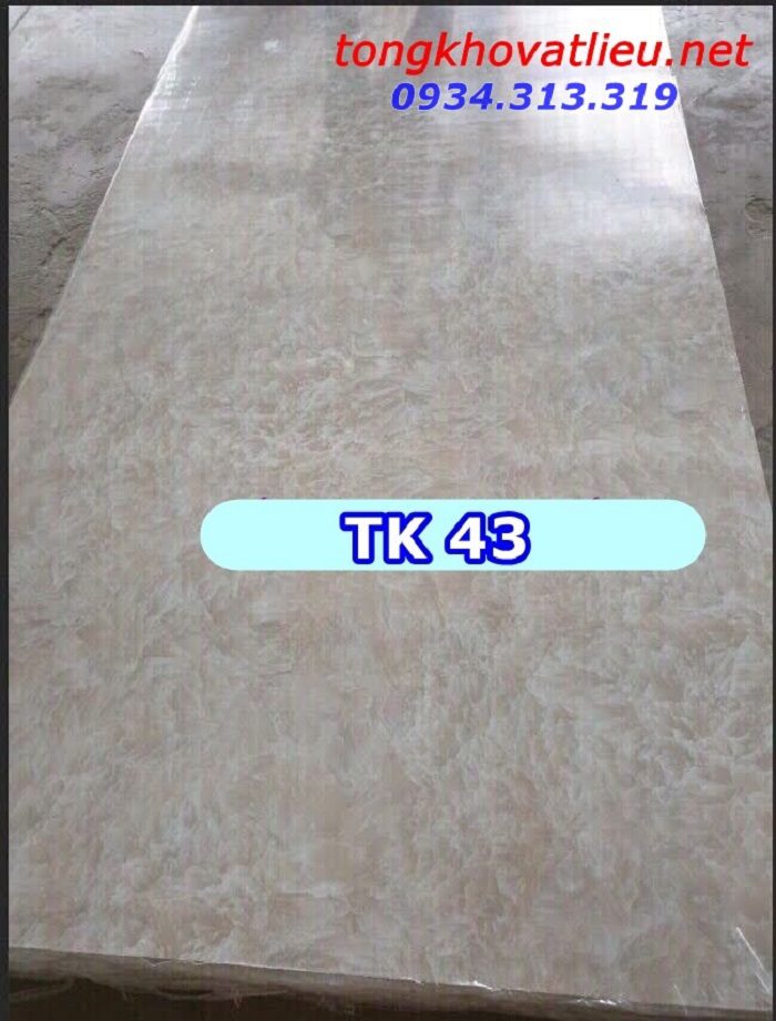 TK43 - Báo giá tấm PVC vân đá | Tấm nhựa giả đá sỉ lẻ rẻ nhất HCM