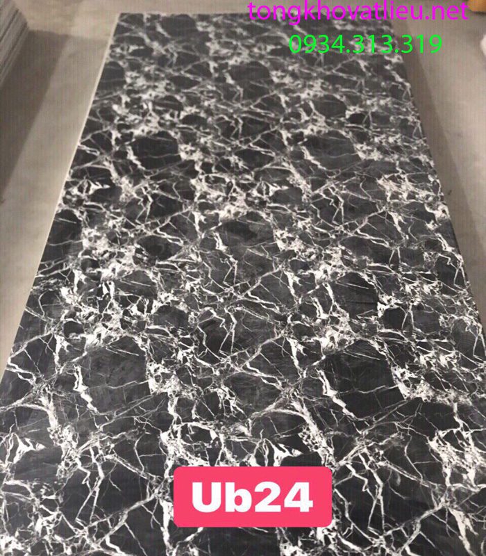 UB 24 - Báo giá tấm PVC vân đá | Tấm nhựa giả đá sỉ lẻ rẻ nhất HCM