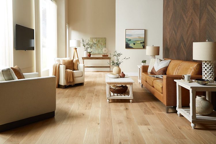 sàn gỗ phòng khách